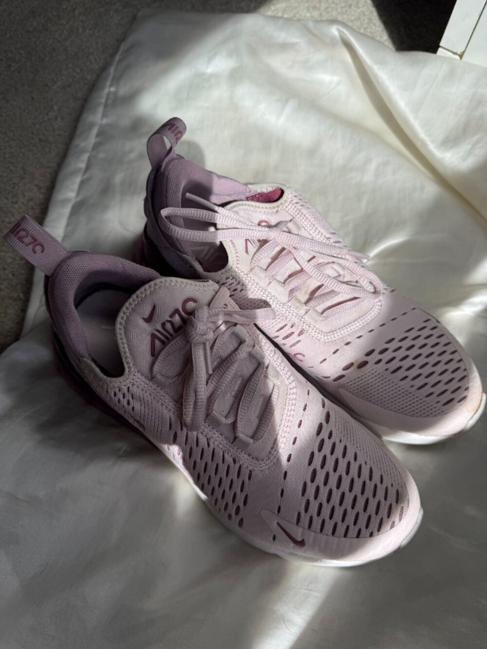 Nike Air Max 270 Barely Rose Vintage Wine Pink Womens 7.5 (AH6789) - Picture 2 of 6